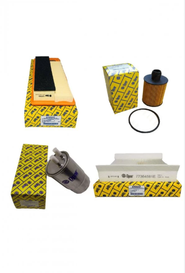 Filtre 4’lü Bakım Seti Orijinal | Fiat Panda 1.3 Multijet Euro 5 95 HP | OPAR