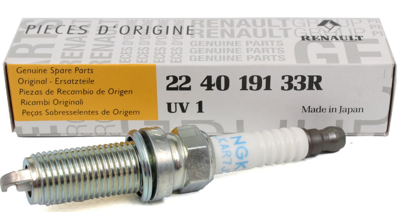 Renault Clio 4 0.9 TCe H4B 3 Silindir Ateşleme Buji 2012- - Mais Marka 224019133R