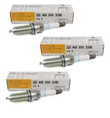 Renault Clio 4 0.9 TCe H4B 3 Silindir Ateşleme Buji Takımı 2012-2018 - Mais Marka 224019133R