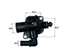 Mahle Tl15088 | Termostat Komple Doblo Grande Punto Evo Fıorıno 1.3D mjt 09-12 Astra J 1.3Cdtı 10->