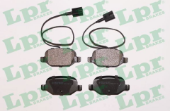 LPR 05P1723 | Fiat Arka Fren Balatası 500 , 500C 2013-